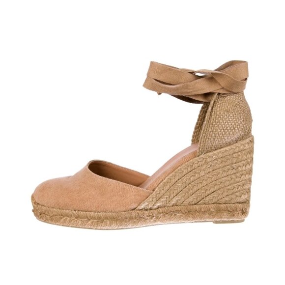 Castaner Shoes - Castaner Canvas Espadrilles Neutrals Jute Trim Made in Spain Size EU 36, US 6